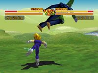 une photo d'Ã©cran de Dragon Ball - Final Bout sur Sony Playstation